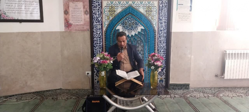 پویش ختم سوره یس برای نجات مردم مظلوم فلسطین و نابودی صهیونیست جهانی با حضور مدرسین ، دانشجویان و کارکنان